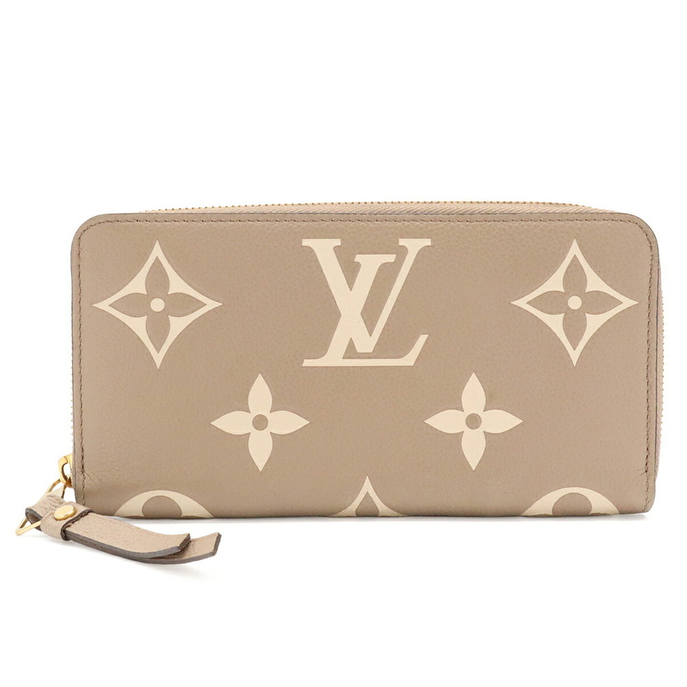 LOUIS VUITTON Louis Vuitton Monogram Empreinte Zippy Wallet Round Long Bicolo...
